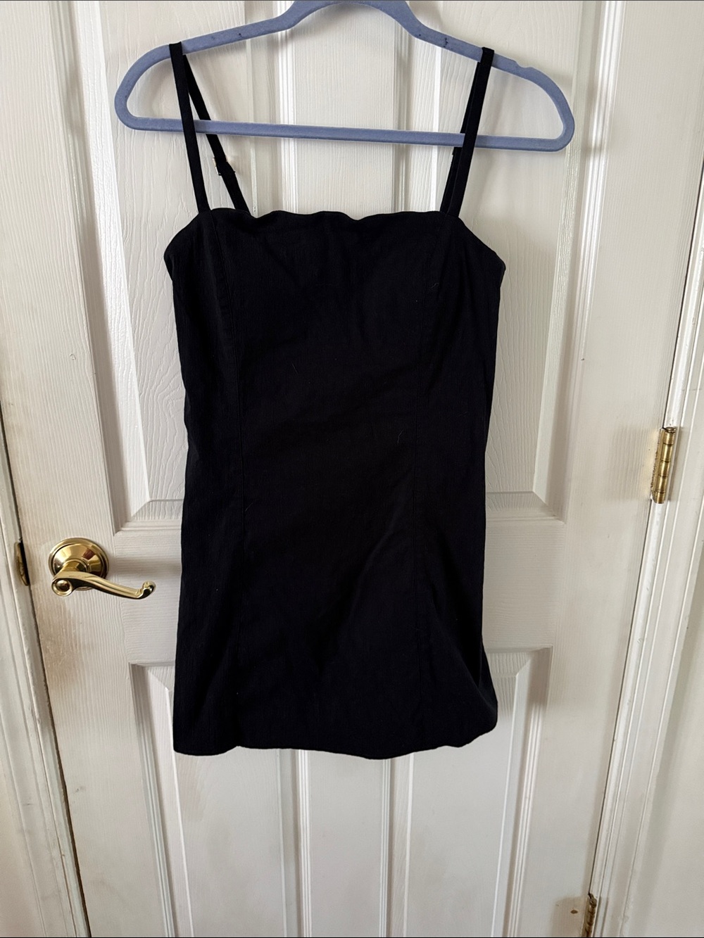 Abercrombie & Fitch Black Square-Neck Camisole